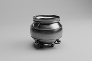 3D Iron Cauldron Medieval, an Object 3D Model by Dudukbersama (Thumbnail 1 of 2)