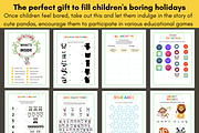 Kawaii Panda Activity Book for Kids, an Education Illustration by LA Design (Thumbnail 3 of 10)