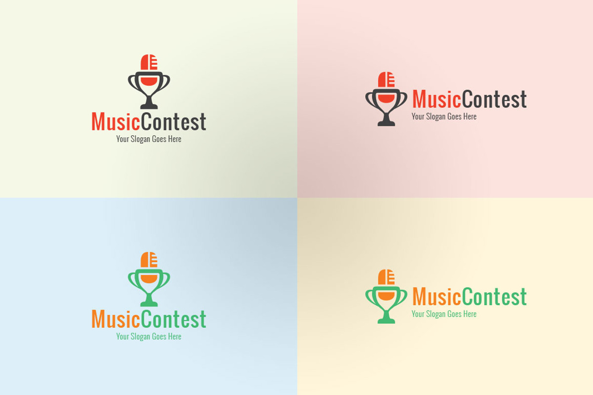 Music Contest Logo, a Branding & Logo Template by Dotnpix (Photo 4 of 5)