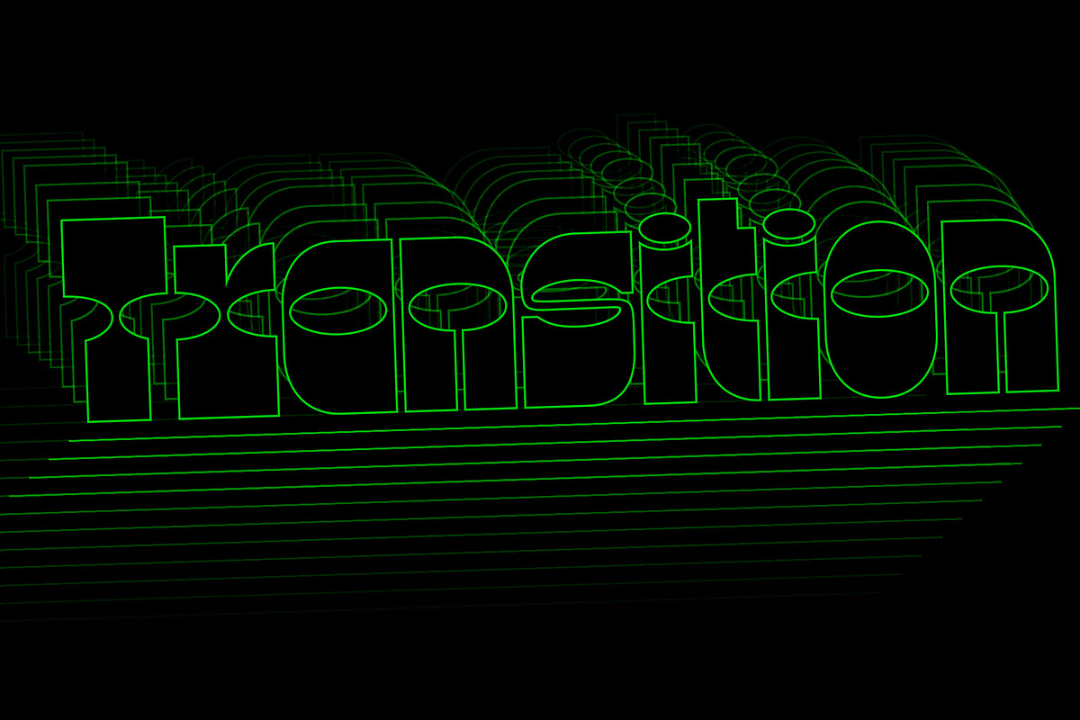 Lunatique | Three retro fonts, a Font by The Flying Type (Photo 8 of 13)