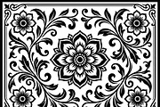 50 Elegant Floral Ornament Bundle, a Decorative Illustration by Amazin_art (Thumbnail 26 of 29)