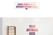 20 Wallpaper/Wall Art Mockups, a Product Mockup by Graphic Xtreme (Thumbnail 4 of 4)
