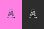 Jellyfish Logo Template, a Branding & Logo Template by Snitovets (Thumbnail 2 of 3)