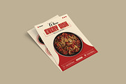 2-Sided Food Menu Flyer Template, a Brochure Template by vectorlnk (Thumbnail 5 of 5)