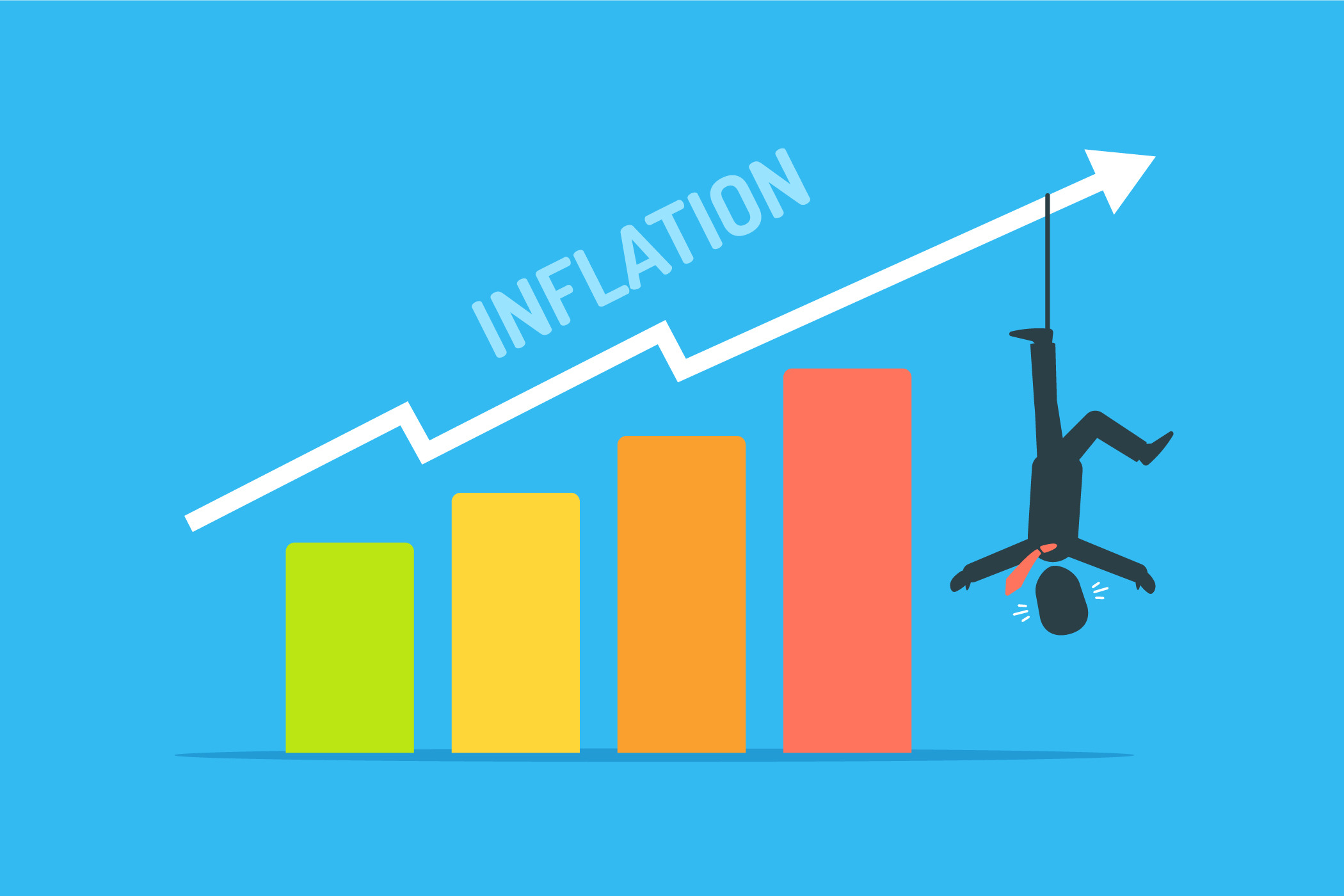 Inflation, a Work Illustration by Vector Kitchen by Zoljo | Creative Market