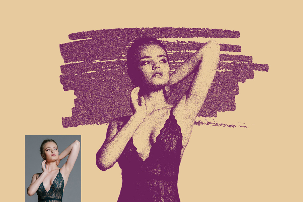 Vintage Grain Photoshop Action, an Action Add-On by DuoFankaar (Photo 10 of 16)