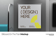 Billboard On The Train Mockup, a Mockup by graphicook (Thumbnail 1 of 4)
