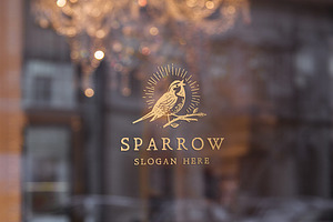 Sparrow Logo Template