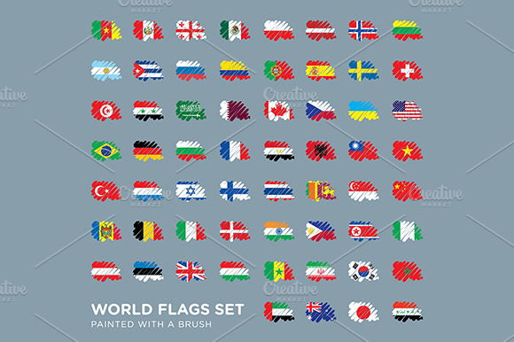 World Flags Set
