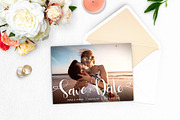 Save The Date Photo Card Template, an Invitation Template by Nifty Template Studio (Thumbnail 2 of 6)