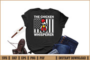 The Chicken Whisperer Funny Farm SVG, a Work Illustration by Handy Arts Studio (Thumbnail 2 of 3)