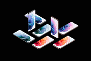 Galaxy S21 - 20 Mockups Scenes, an Android Mockup by Asylab (Thumbnail 25 of 40)