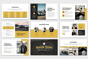 Autocar Presentations Template