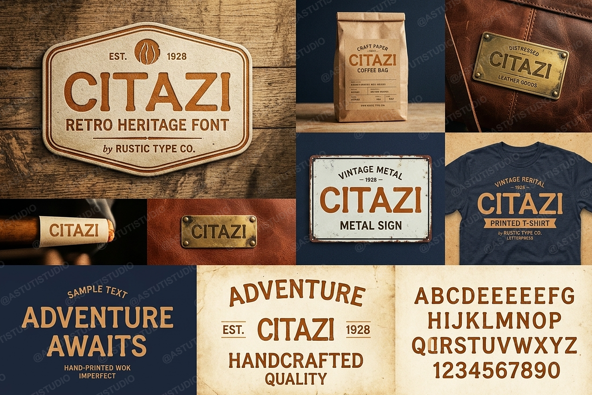 Citazi - A Sophisticated Serif, a Serif Font by Astuti Studio (Photo 8 of 23)