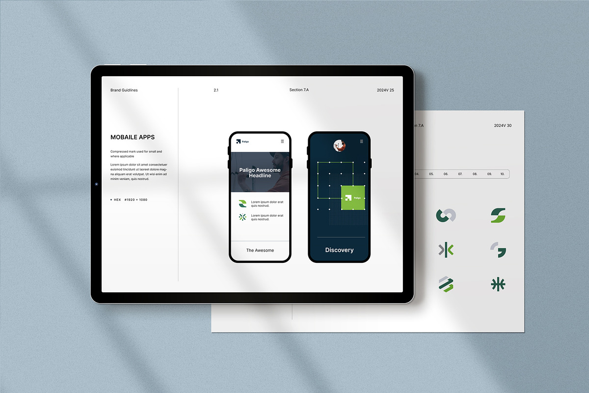 Brand Guidelines, a Brochure Template by S A N D Y (Photo 11 of 15)