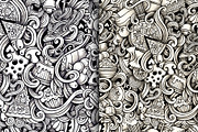 Italian Food Graphics Patterns, a Pattern Graphic by BALABOLKA (Thumbnail 4 of 6)