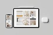 iPhone 12 & iPad Pro Mockup, an iPhone Mockup by zpackcreative (Thumbnail 6 of 6)