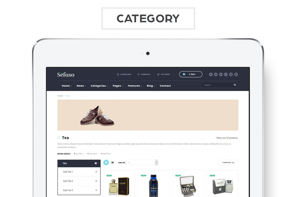 Pts Sefaso Fashion Prestashop Theme, a Templates & Theme by Prestabrain (Photo 3 of 4)