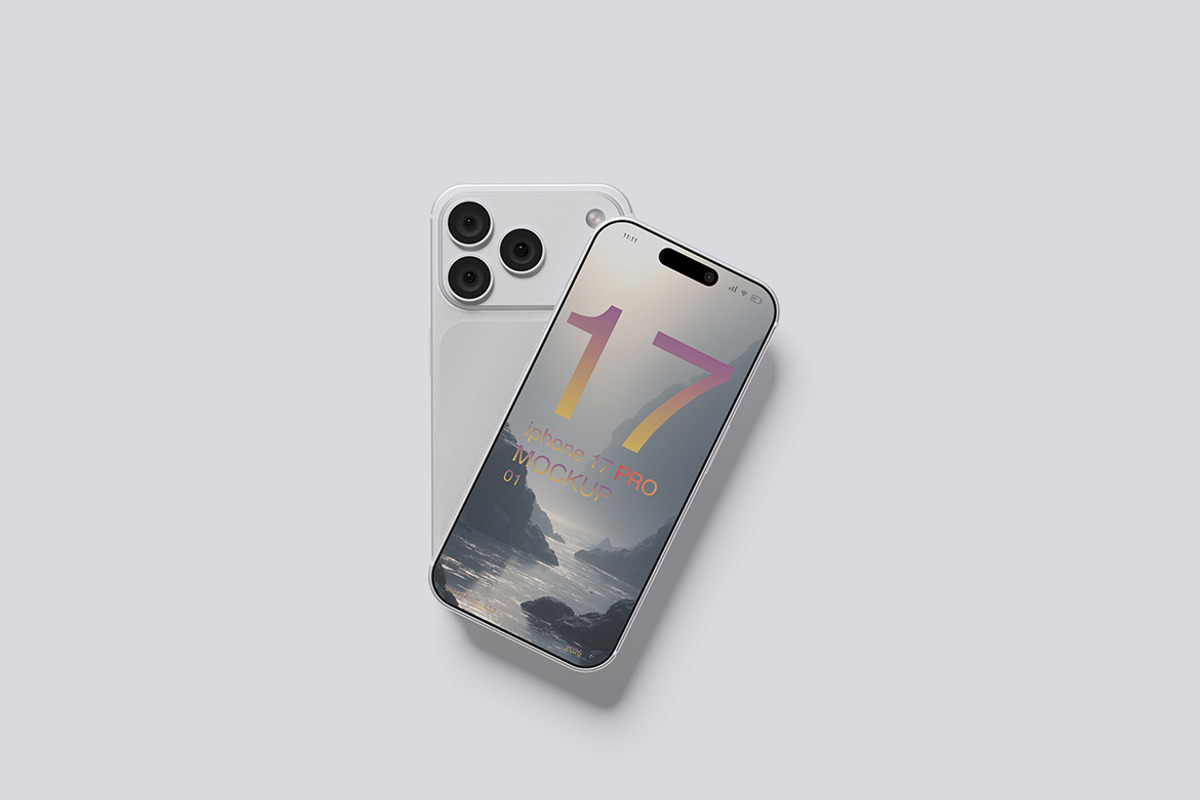 iPhone 17 Pro Max Mockup, an iPhone Mockup by Creative_A23 (Photo 3 of 4)