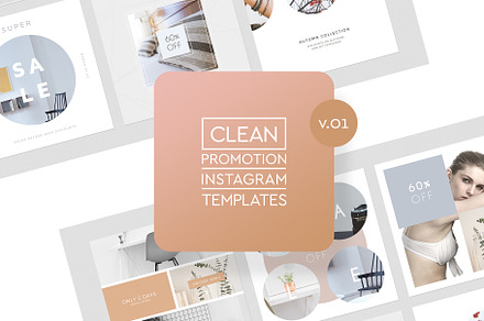 Instagram Promotion Templates v.01