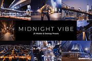 20  Midnight Vibes LR Presets, a Preset Add-On by SparkleStock (Thumbnail 1 of 9)