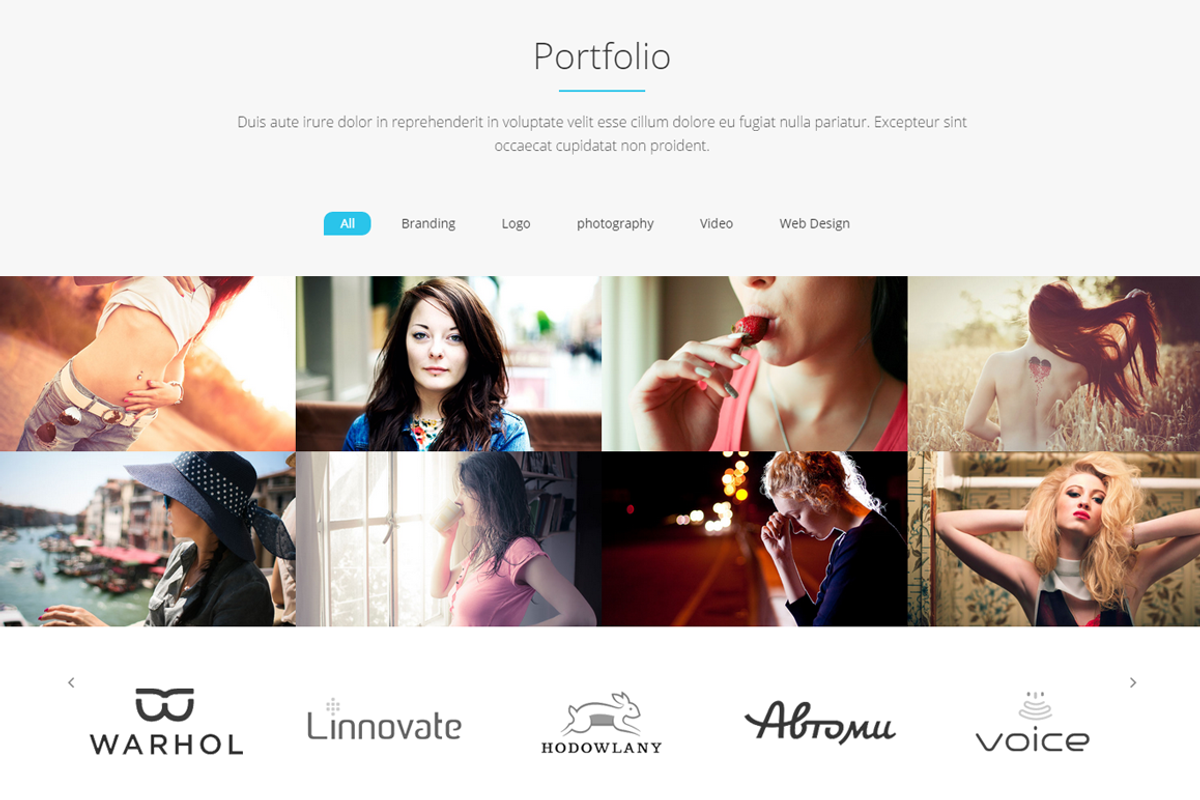 Eureka - One Page WordPress Theme, a WordPress Template by Gentil Studio (Photo 2 of 4)