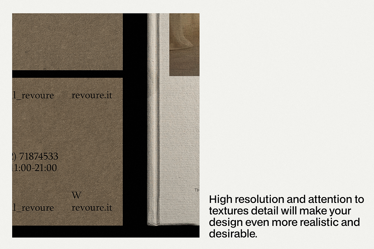 Revoure - B.Card Template/Mockups, a Business Card Template by William Hansen (Photo 4 of 6)