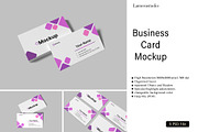 Business Card Mockup, a Card Template by lamorastudio (Thumbnail 1 of 10)