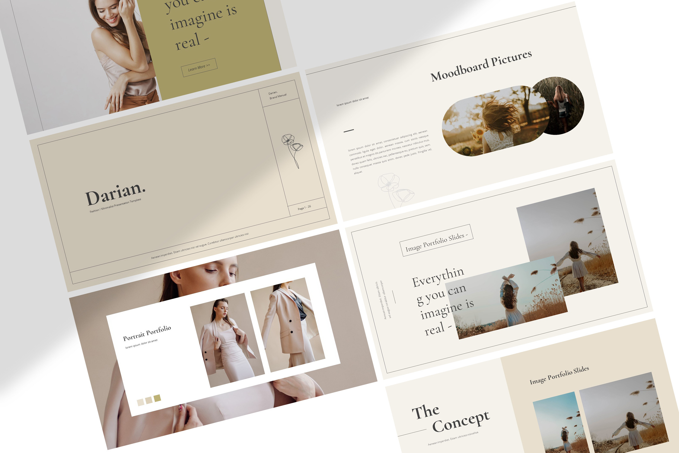 Darian Powerpoint Template, a Presentation Template by kylyman