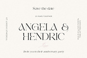 Avegaer Font, a Serif Font by HansCo Studio (Thumbnail 4 of 10)
