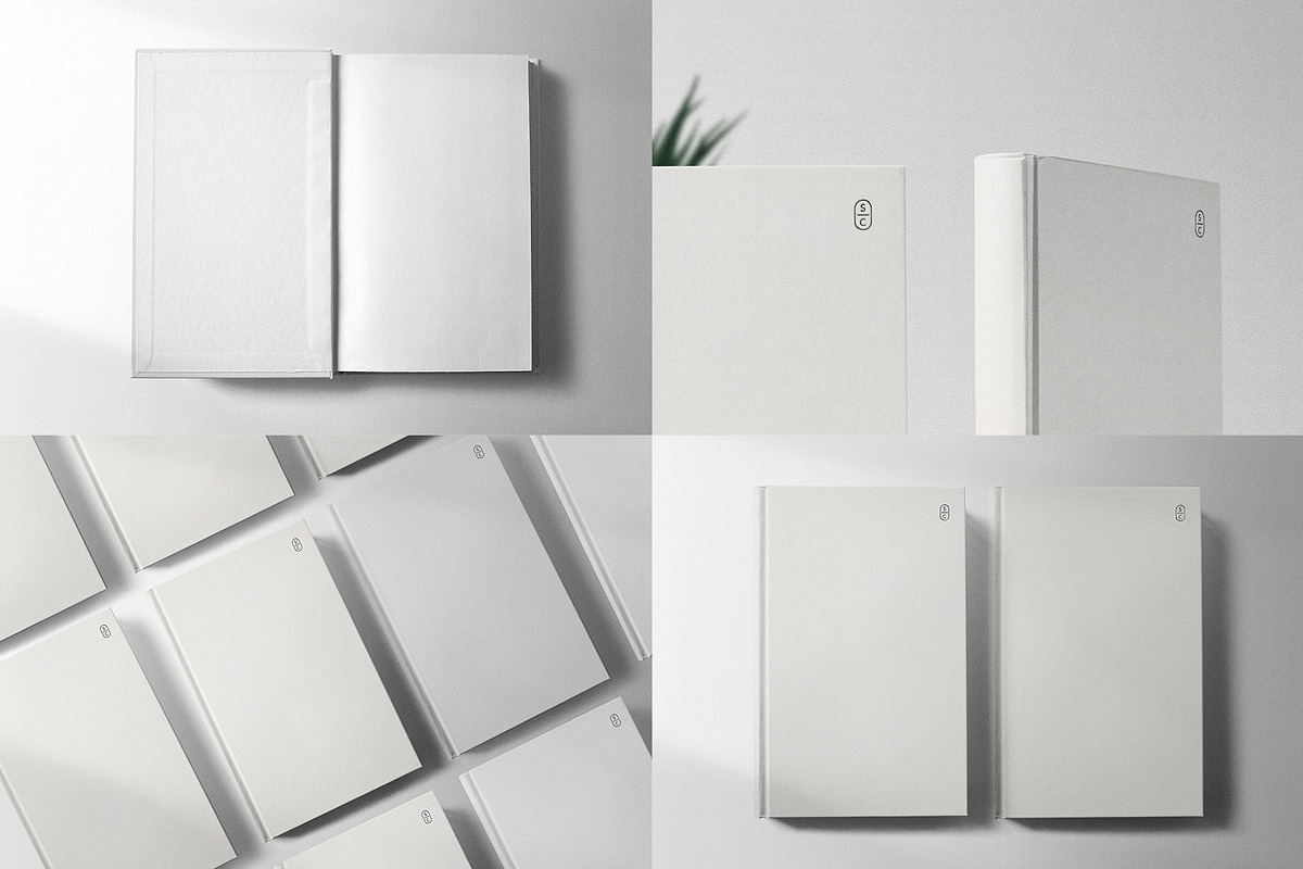 Book Mockup Kit, a Books & Magazine Mockup by Roman Striga (Photo 9 of 13)