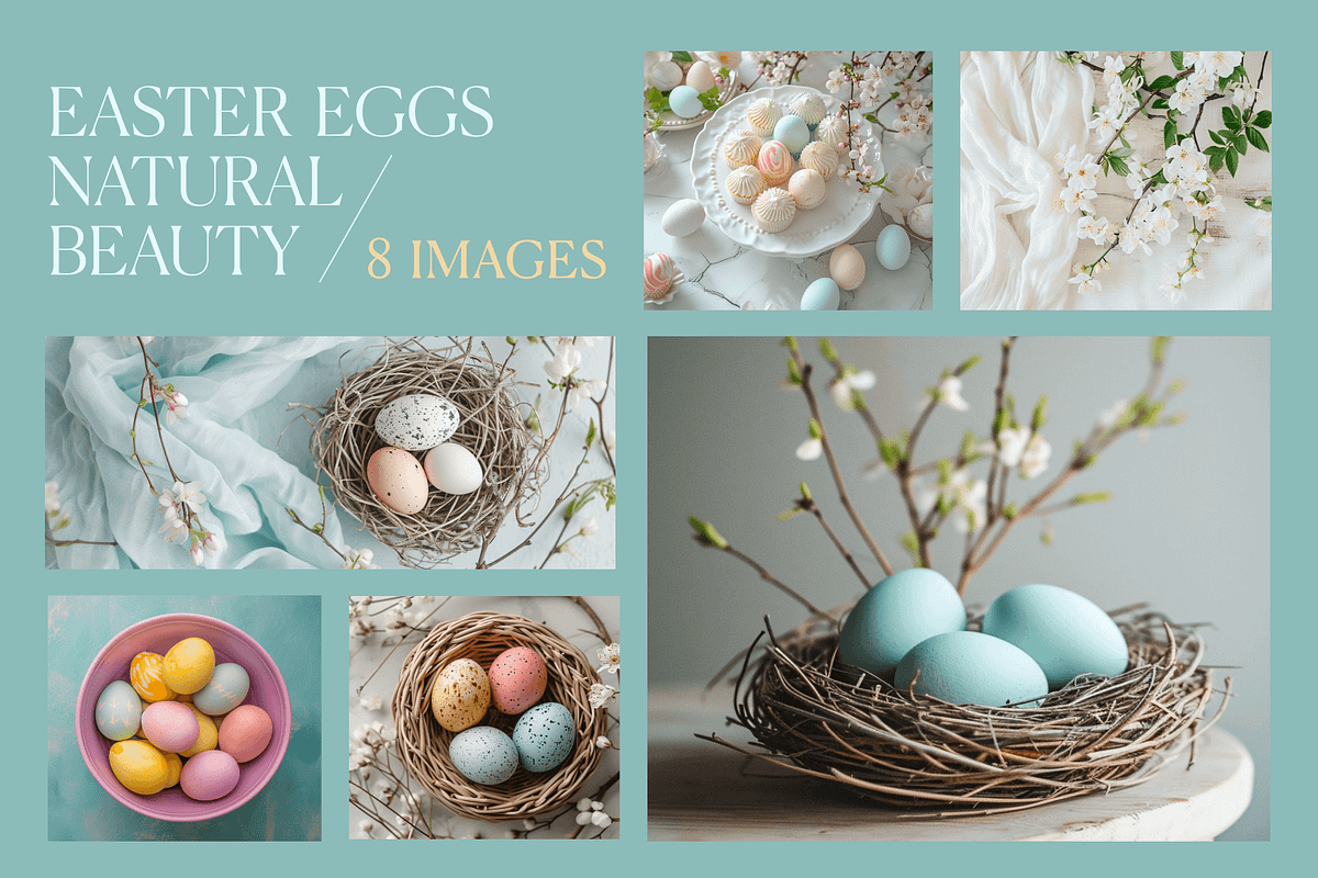 Easter Eggs Natural Beauty, a Holiday Photo by Picturesque Stories (Photo 1 of 3)
