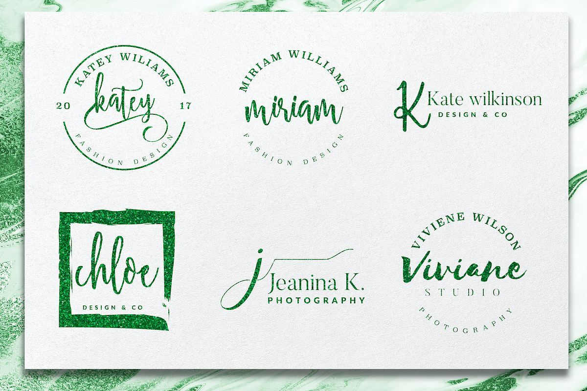 Ichic Premade Logo Templates Pack, a Branding & Logo Template by IsikChic (Photo 15 of 23)