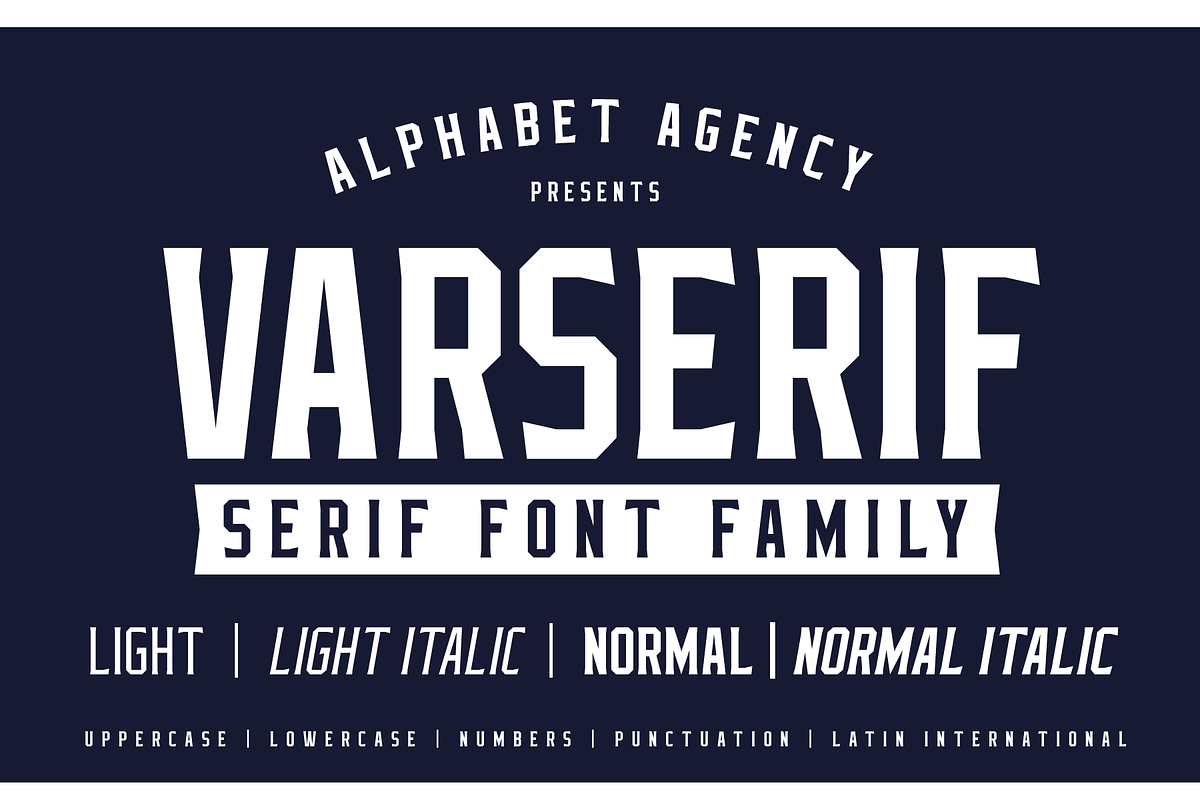 Varserif Font Family
