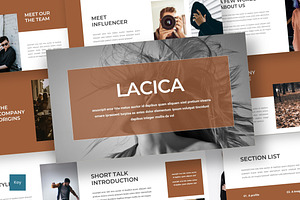 Lacica - Keynote Template, a Presentation Template by inspirasign