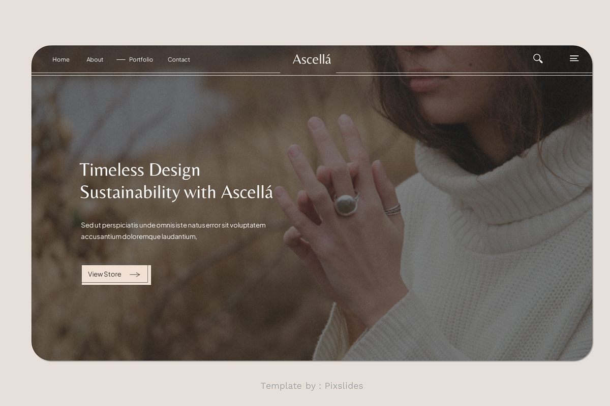 Jewelry Handcrafted Store Keynote, a Presentation Template by Pixslides (Photo 5 of 8)