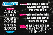 Froxie - Hybrid Font, a Sans Serif Font by ErgibiStudio (Thumbnail 10 of 10)