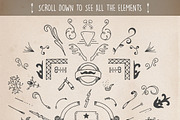 Hand Drawn Vector Elements, a Decorative Illustration by VectorBurn (Thumbnail 5 of 5)
