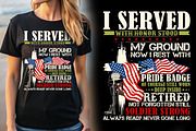 Retired Veteran T-shirt Design, a Graphic by Crafts Bundle (Thumbnail 2 of 2)