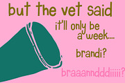 Brandi Girl Cute Handwritten Font, a Handwritten Font by Jodi Van der Kruik (Thumbnail 7 of 10)