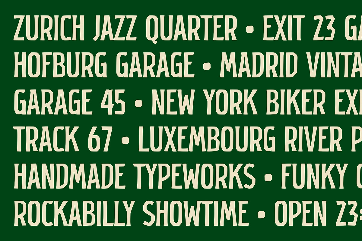 GR HOFBURG – Retro Industrial, a Sans Serif Font by Garisman Std (Photo 3 of 11)