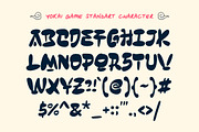 Yokai Game - Japanese Anime Font, a Sans Serif Font by Typia Nesia (Thumbnail 2 of 13)