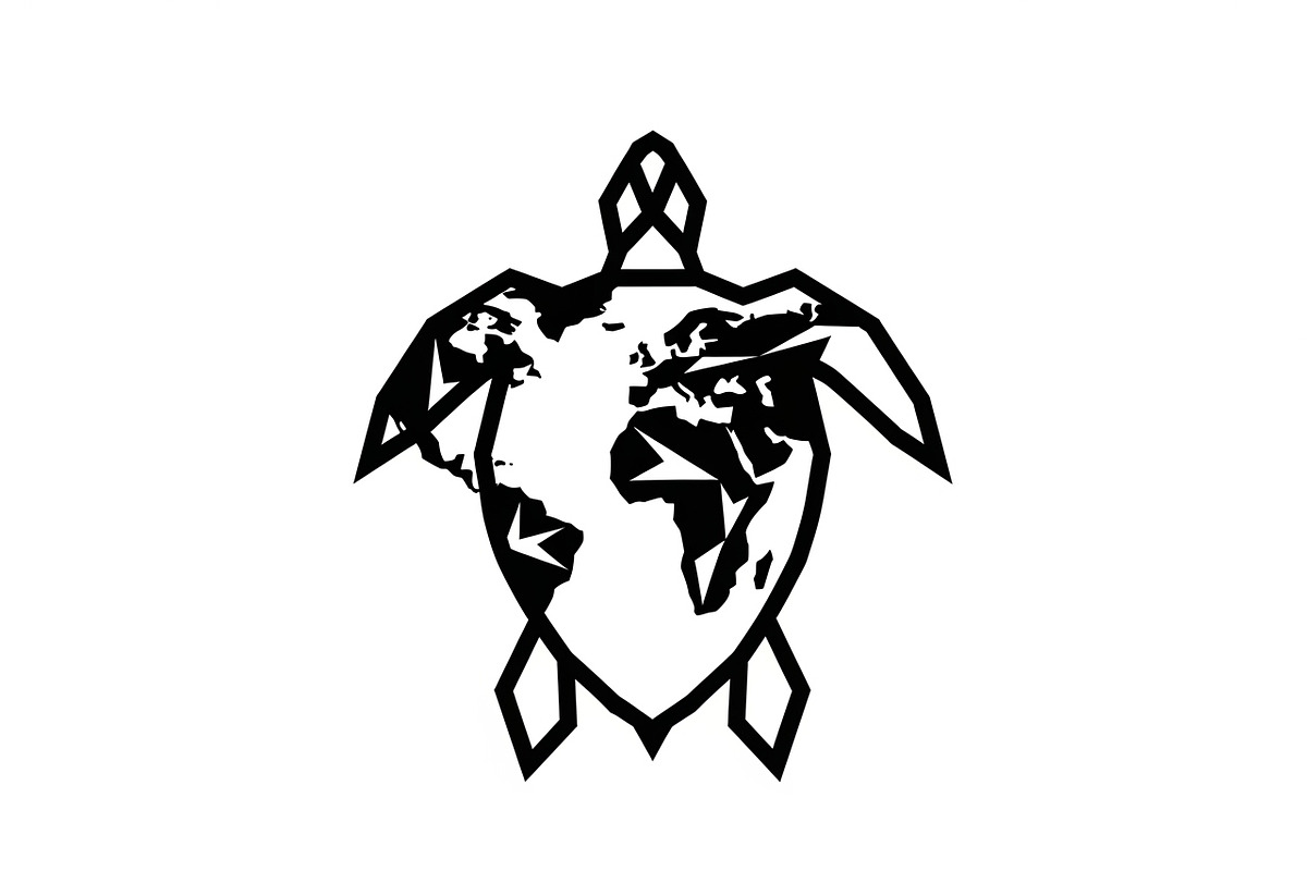 World Map Sea Turtle Bundle, an Illustration by Gaye Art (Photo 25 of 31)