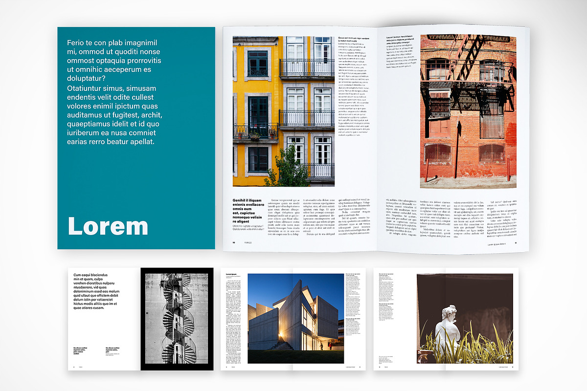 Simple Brochure with Large Format, a Print Template by McLittle Stock (Photo 1 of 4)