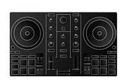 An illustrated black DJ controller, an Illustration by misign (Thumbnail 3 of 5)