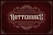 Rafiquell - Victorian Style Font, a Handwritten Font by StringLabs (Thumbnail 4 of 14)