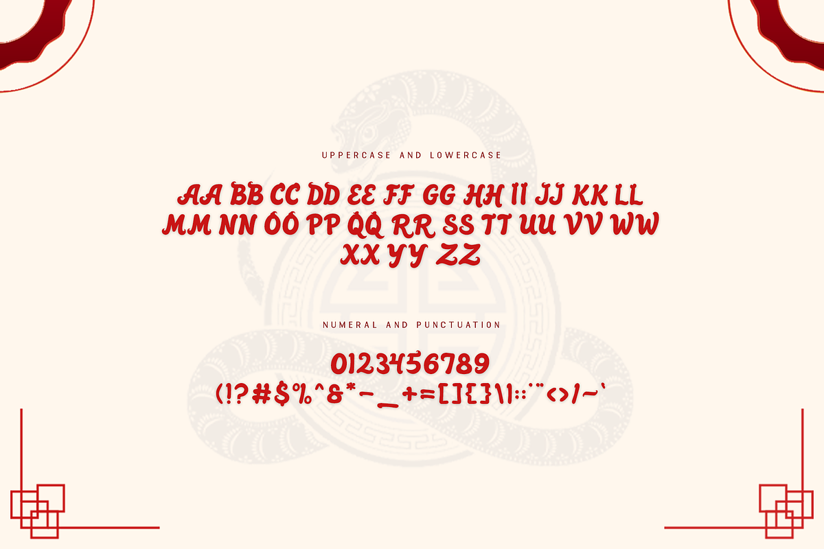 Snake Whisper - Modern Chinese Font, a Serif Font by overlaytemplates (Photo 4 of 5)