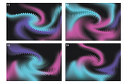 Dark Spectrum Glass Waves Background, a Background Graphic by Eltypesstudio (Thumbnail 2 of 11)
