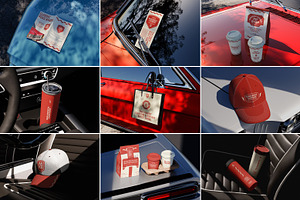 Automotive Vehicle Mockups, a Mockup by Vitora Mockup