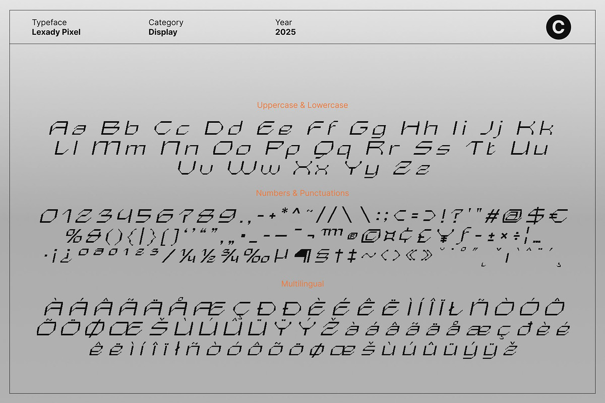 Lexady Pixel, a Sans Serif Font by Craft Supply Co. (Photo 8 of 8)
